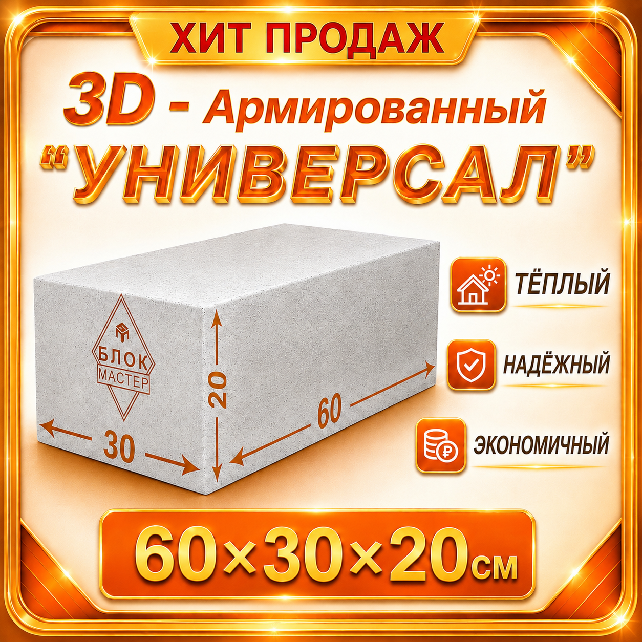 Газоблоки 30